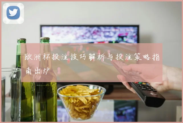 欧洲杯投注技巧解析与投注策略指南出炉